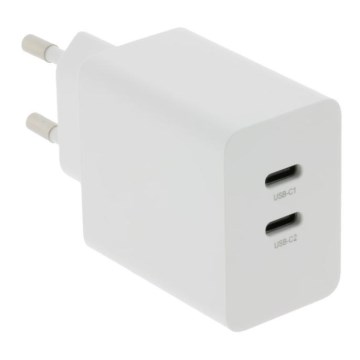 PATONA - Зарядний адаптер Power delivery 35W 2xUSB-C -PD 3.0