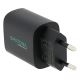 PATONA - Зарядний адаптер USB-C Power delivery 20W/230V чорний