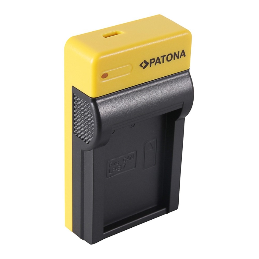 PATONA - Зарядное устройство для фотоаппарата Canon LP-E17 slim, USB