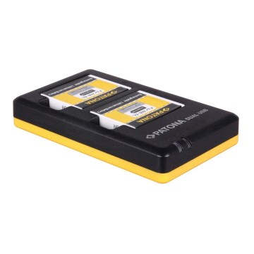 PATONA - Зарядное устройство для фотоаппарата Dual Quick Canon NB-6L USB