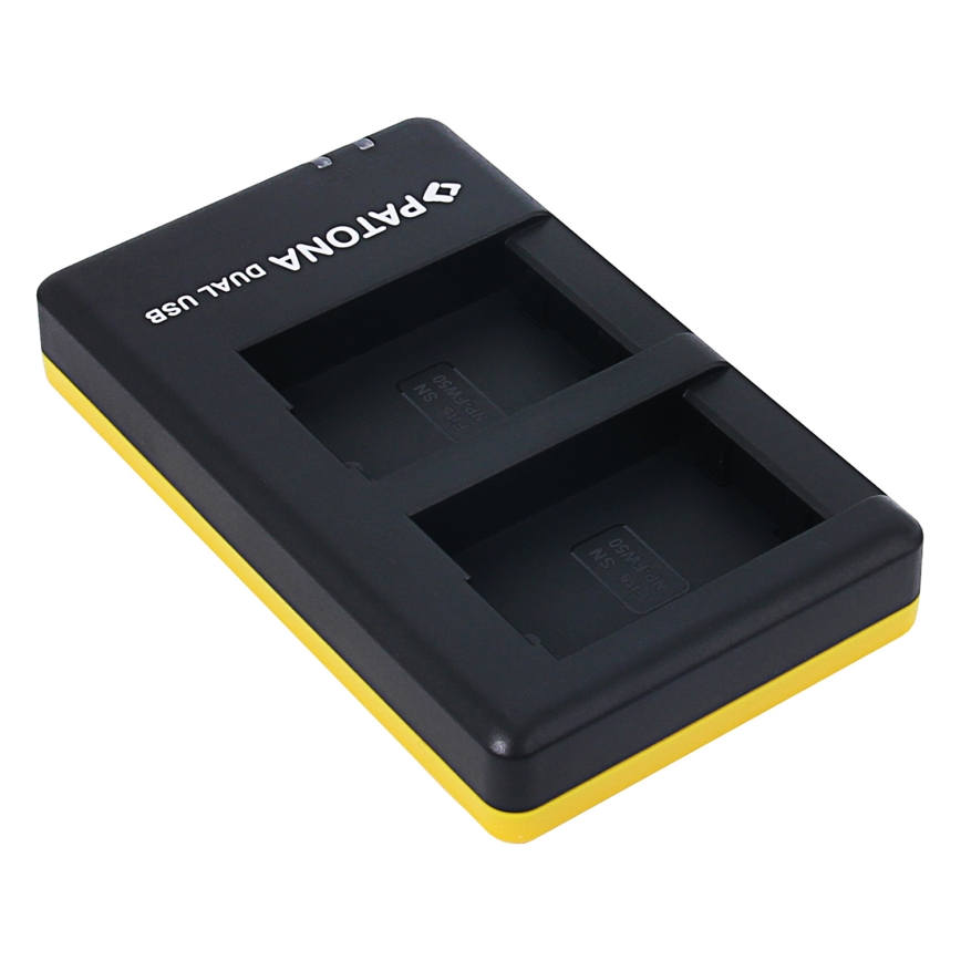 PATONA - Зарядное устройство для фотоаппарата Dual Quick Sony NP-FW50 USB