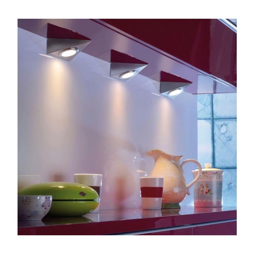 Paul Neuhaus 1119-55-3 - НАБІР 3x LED Освітлення меблів з датчиком HELENA LED/2,5W/230V