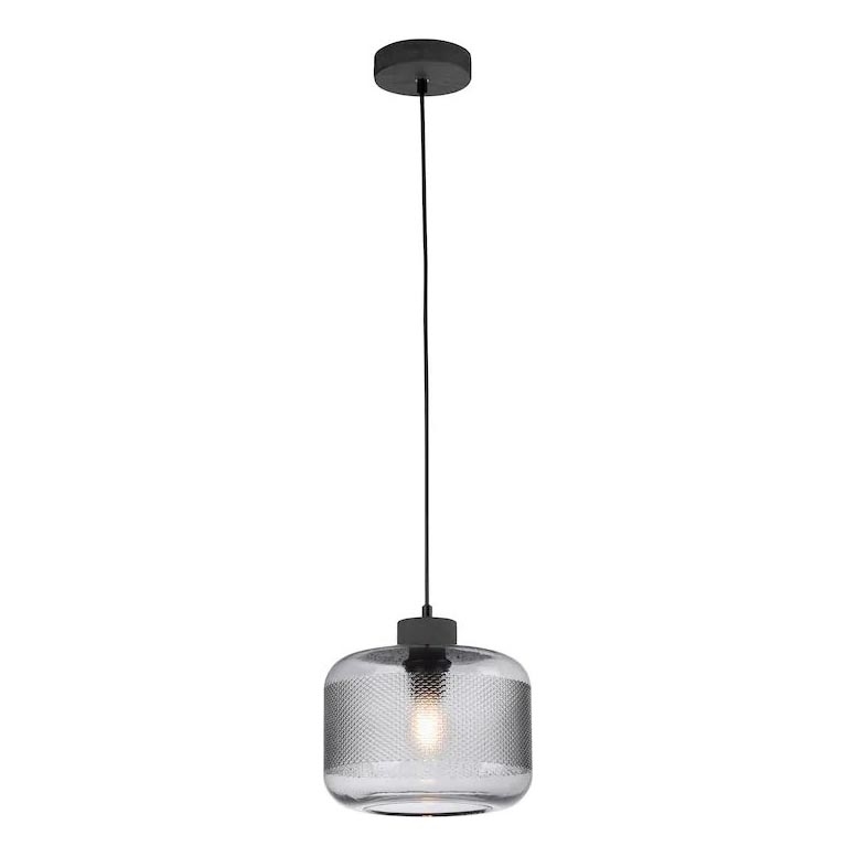 Paul Neuhaus 2005-25 - Підвісна люстра BOLETUS 1xE27/10W/230V діаметр 23,5 см сірий