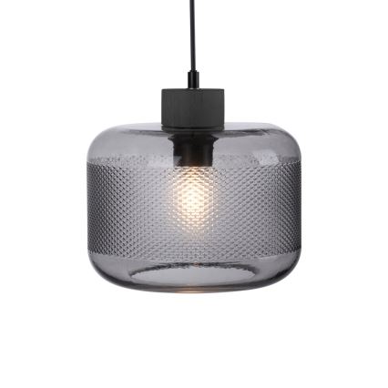 Paul Neuhaus 2005-25 - Підвісна люстра BOLETUS 1xE27/10W/230V діаметр 23,5 см сірий