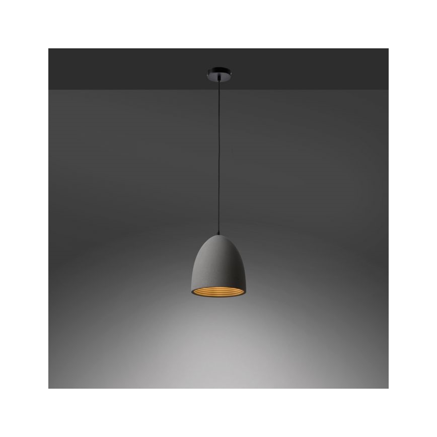 Paul Neuhaus 2231-22 - Підвісна люстра ETON 1xE27/40W/230V бетон