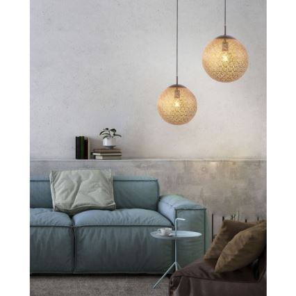 Paul Neuhaus 2420-48 - Подвесная люстра GRETA 1xE27/60W/230V диаметр 30 см