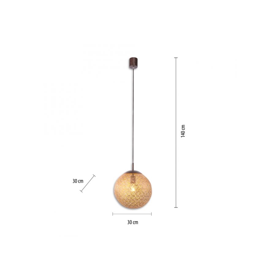 Paul Neuhaus 2420-48 - Подвесная люстра GRETA 1xE27/60W/230V диаметр 30 см