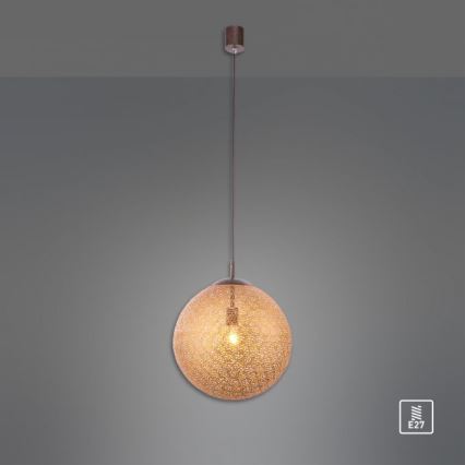 Paul Neuhaus 2421-48 - Підвісна люстра GRETA 1xE27/60W/230V діаметр 40 см