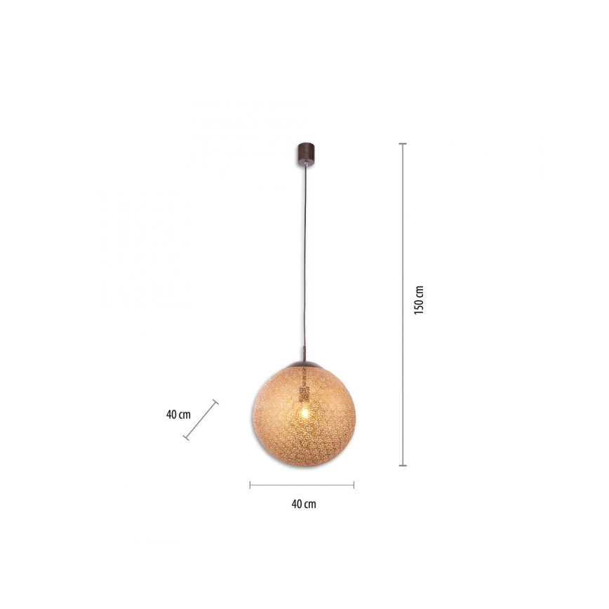 Paul Neuhaus 2421-48 - Подвесная люстра GRETA 1xE27/60W/230V диаметр 40 см