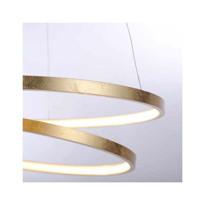 Paul Neuhaus 2472-12 - Підвісна LED люстра з регулюванням яскравості ROMAN LED/30W/230V золотий