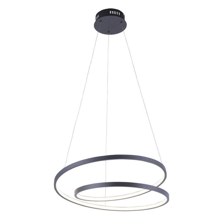 Paul Neuhaus 2472-18 - Підвісна LED люстра з регулюванням яскравості ROMAN LED/30W/230V чорний