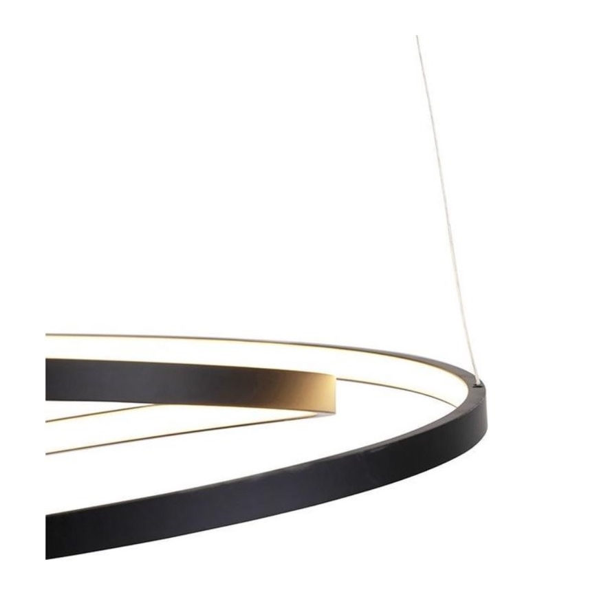 Paul Neuhaus 2472-18 - Светодиодная подвесная люстра с регулированием яркости ROMAN LED/30W/230V черный