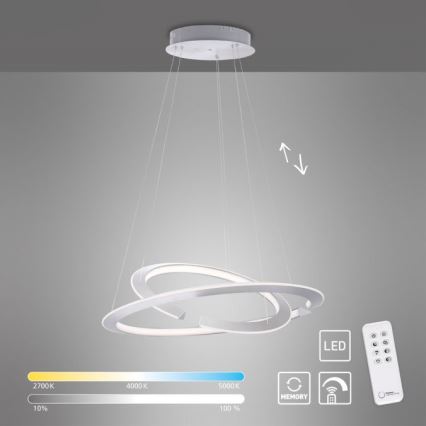 Paul Neuhaus 2491-55 - Підвісна LED люстра з регулюванням яскравості ALESSA 2xLED/26W/230V + ДК