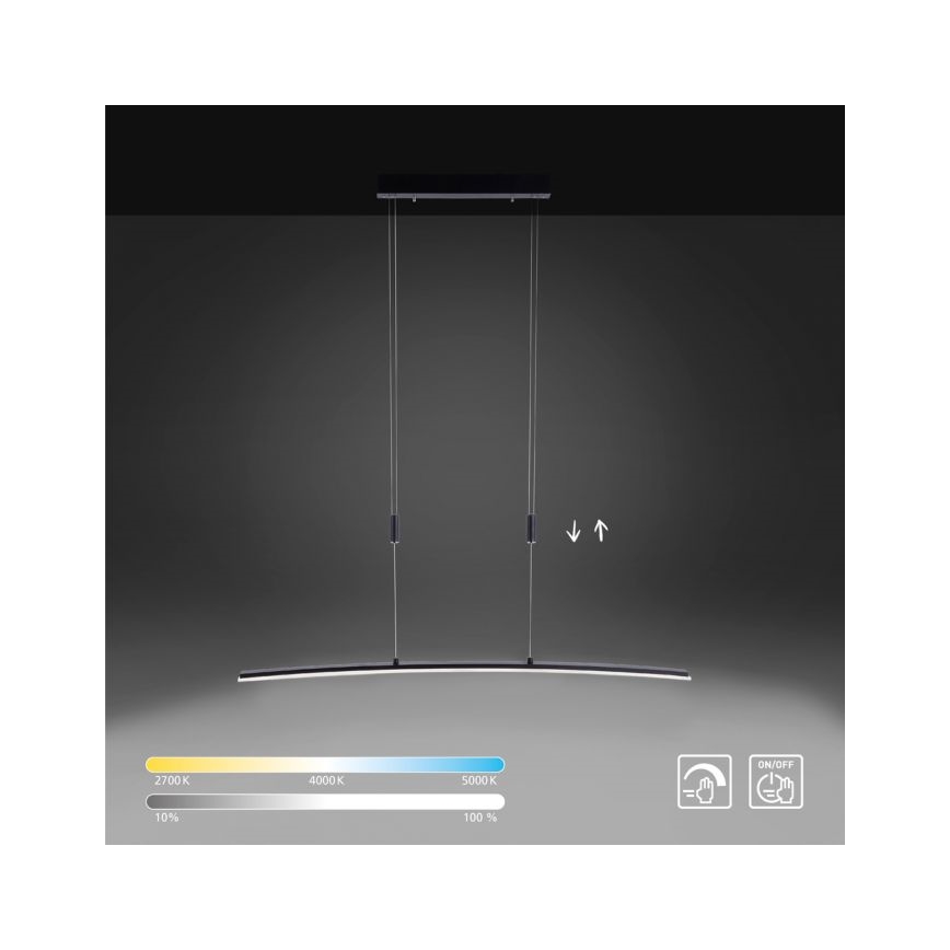 Paul Neuhaus 2530-13 - Підвісна LED люстра з регулюванням яскравості JANINA LED/27W/230V
