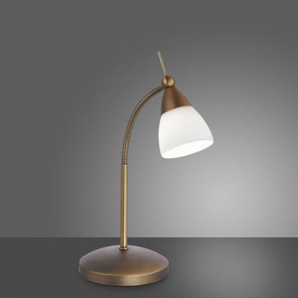 Paul Neuhaus 4001-11 - Сенсорна настільна LED лампа з регулюванням яскравості PINO 1xG9/3W/230V мідь