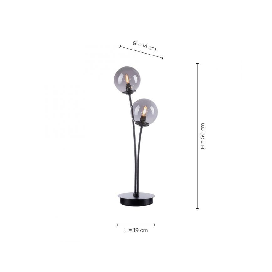Paul Neuhaus 4040-18 - Настільна LED лампа WIDOW 2xG9/3W/230V