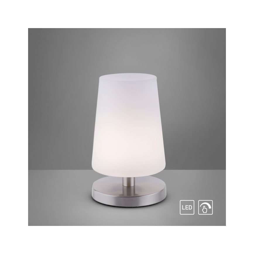 Paul Neuhaus 4146-55 - Сенсорна настільна LED лампа з регулюванням яскравості SONJA 1xG9/3W/230V матовий хром