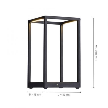 Paul Neuhaus 4401-18 - Светодиодная диммируемая настольная лампа CONTURA 2xLED/2,2W/230V