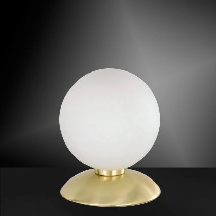 Paul Neuhaus 4437-60 - Настольная сенсорная лампа BUBBA с диммером 1xG9/28W/230V, золотая