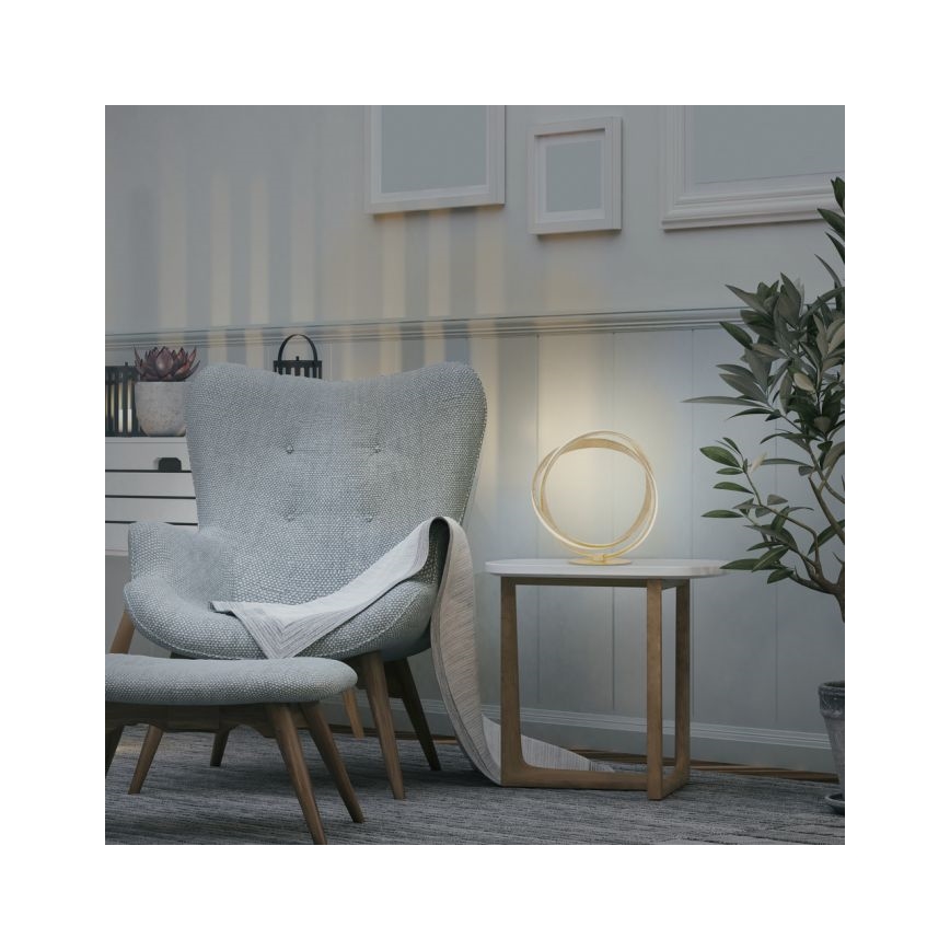 Paul Neuhaus 4531-12 - Настільна LED лампа з регулюванням яскравості MELINDA LED/18W/230V золотий