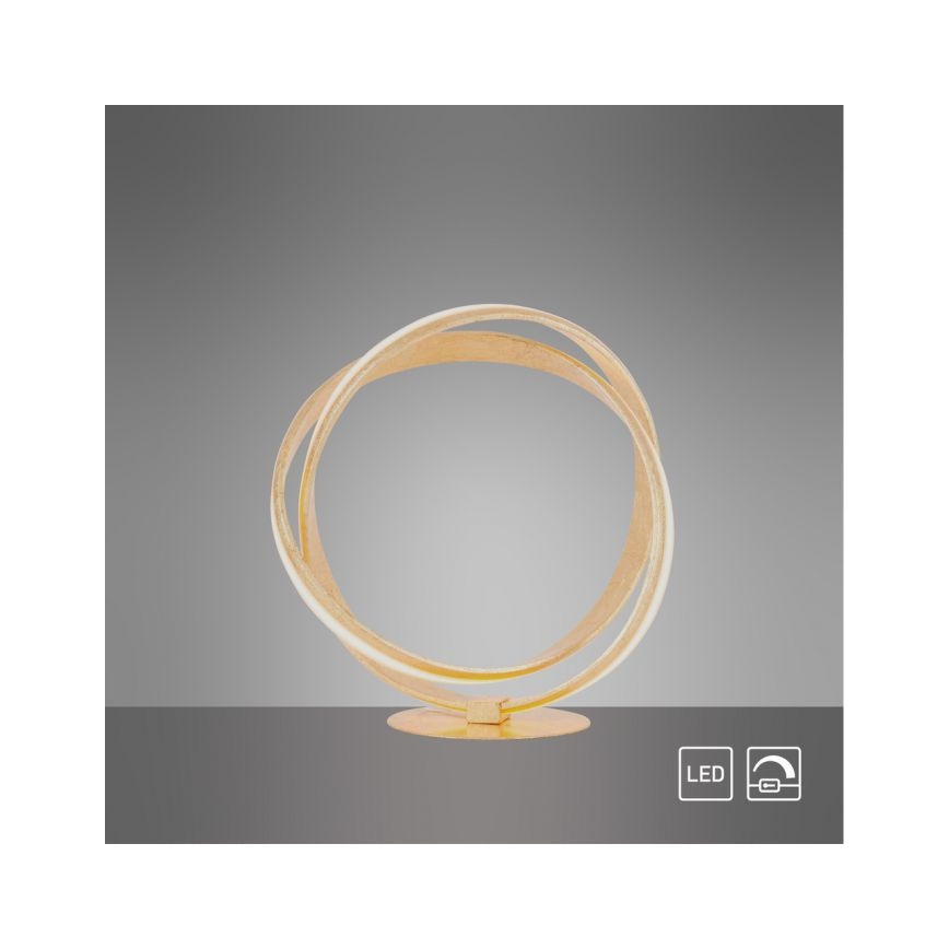 Paul Neuhaus 4531-12 - Настільна LED лампа з регулюванням яскравості MELINDA LED/18W/230V золотий