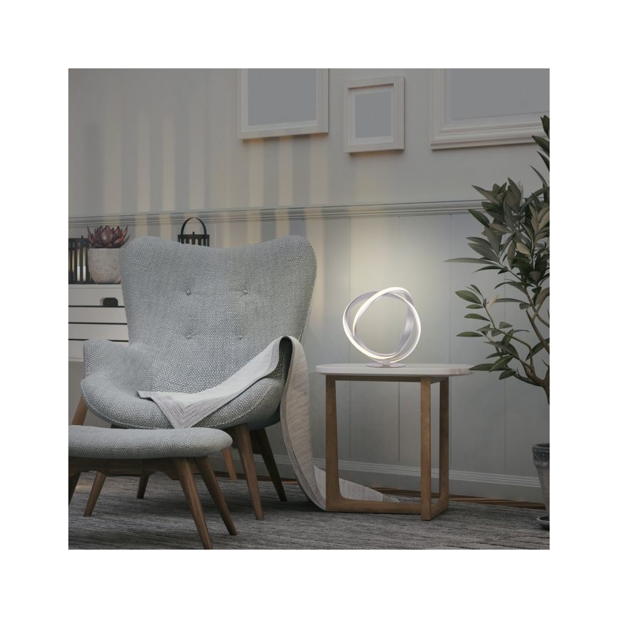 Paul Neuhaus 4531-55 - Настільна LED лампа з регулюванням яскравості MELINDA LED/18W/230V матовий хром