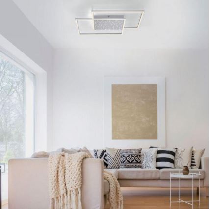 Paul Neuhaus 6024-55 - Пристельова LED люстра з регулюванням яскравості YUKI LED/49W/230V + дистанційне керування