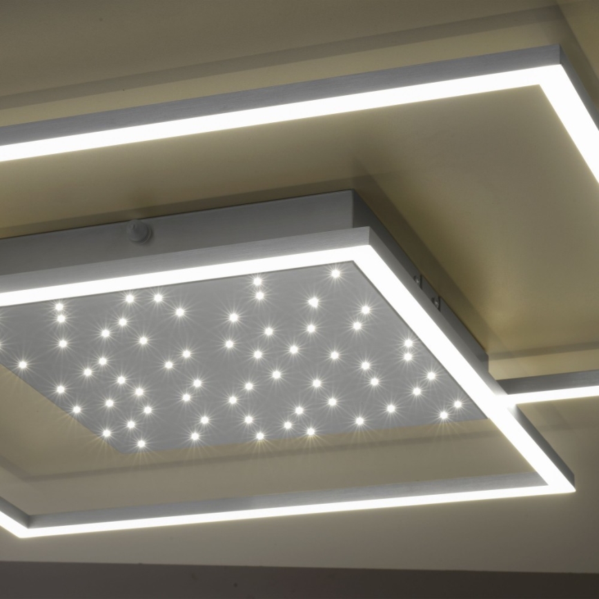 Paul Neuhaus 6024-55 - Пристельова LED люстра з регулюванням яскравості YUKI LED/49W/230V + дистанційне керування