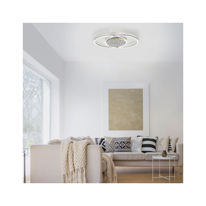 Paul Neuhaus 6025-55 - Стельовий LED світильник з регулюванням яскравості YUKI LED/48W/230V + дистанційне керування