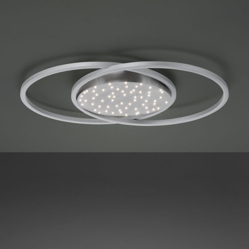 Paul Neuhaus 6025-55 - Светодиодный потолочный светильник с регулированием яркости YUKI LED/48W/230V + дистанционное управление