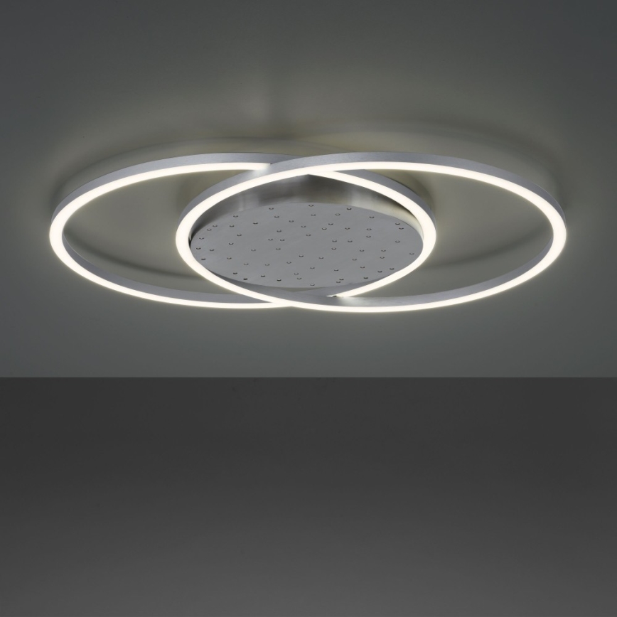 Paul Neuhaus 6025-55 - Светодиодный потолочный светильник с регулированием яркости YUKI LED/48W/230V + дистанционное управление
