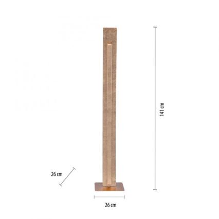 Paul Neuhaus 603-12 - LED Торшер NEVIS LED/27W/230V