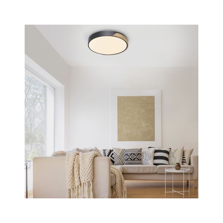 Paul Neuhaus 6071-18 - Світильник стельовий LED з регулюванням яскравості Q-PIATO LED/35W/230V діам. 51 см 2700-5000K Wi-Fi + дистанційне керування