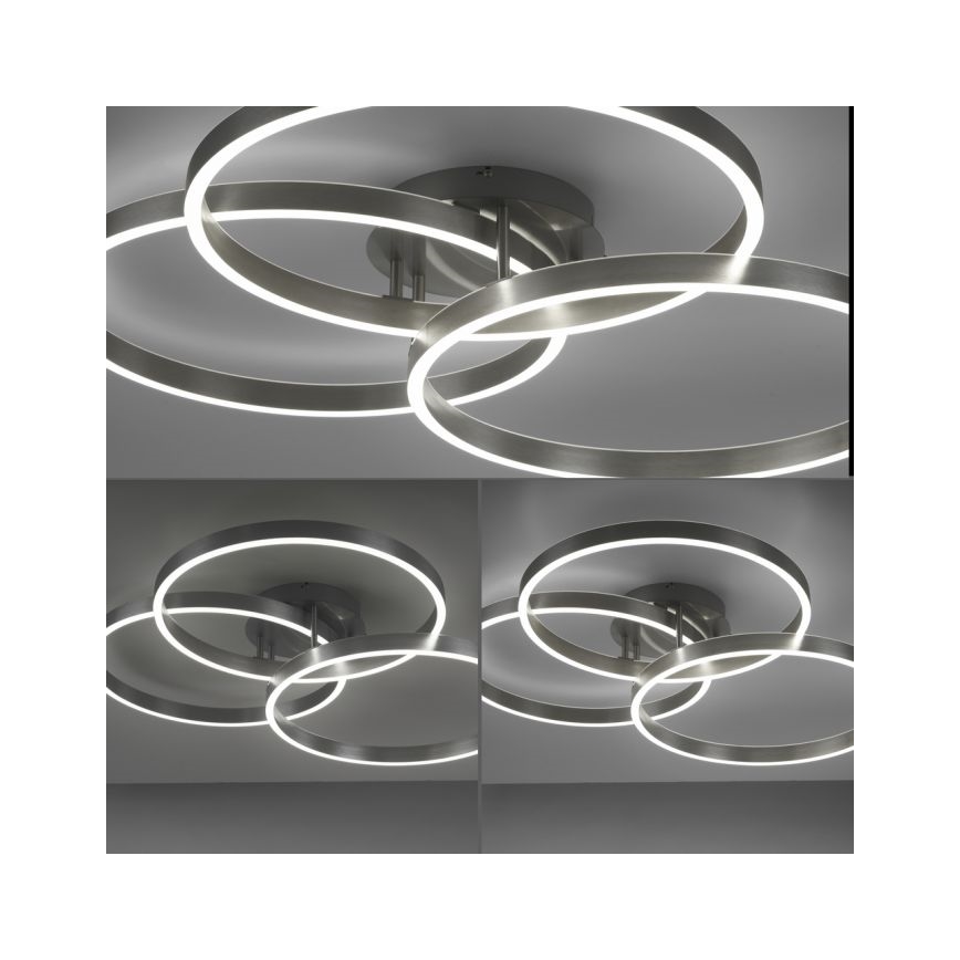 Paul Neuhaus 6233-55 - Светодиодный потолочный светильник с регулированием яркости PAAN LED/45,5W/230V 2700-5000K + дистанционное управление