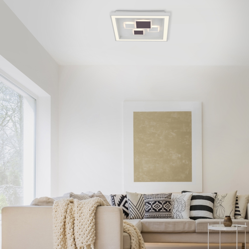 Paul Neuhaus 6283-16 - LED Димерний стельовий світильник ELIZA LED/30W/230V + LED/18,5W