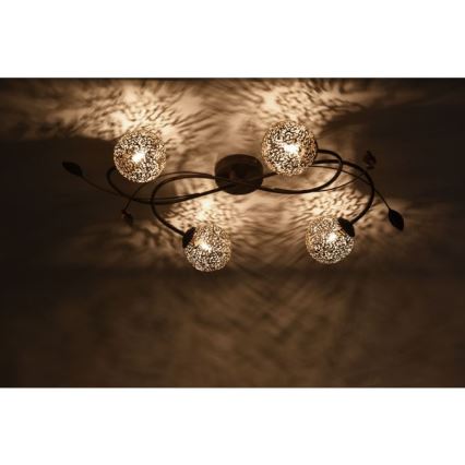 Paul Neuhaus 6395-48 - Припотолочная люстра GRETA 4xG9/40W/230V