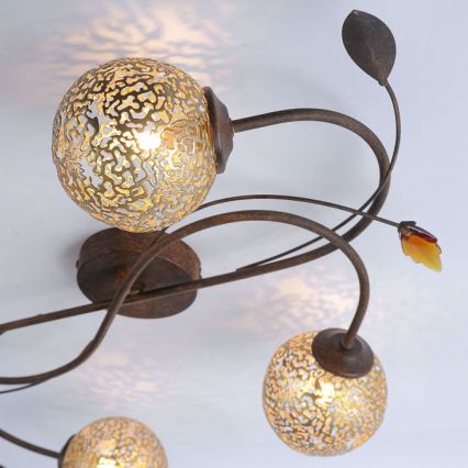 Paul Neuhaus 6395-48 - Припотолочная люстра GRETA 4xG9/40W/230V