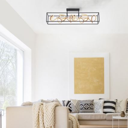 Paul Neuhaus 6473-18 - LED Димерна люстра на жердині SELINA 4xLED/10,2W/230V