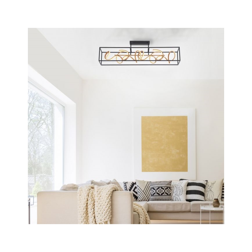 Paul Neuhaus 6473-18 - LED Димерна люстра на жердині SELINA 4xLED/10,2W/230V