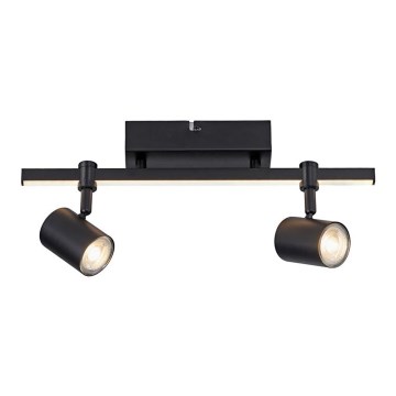 Paul Neuhaus 6524-18 - Светодиодный точечный светильник BARIK 2xGU10/4,5W/230V + LED/5W