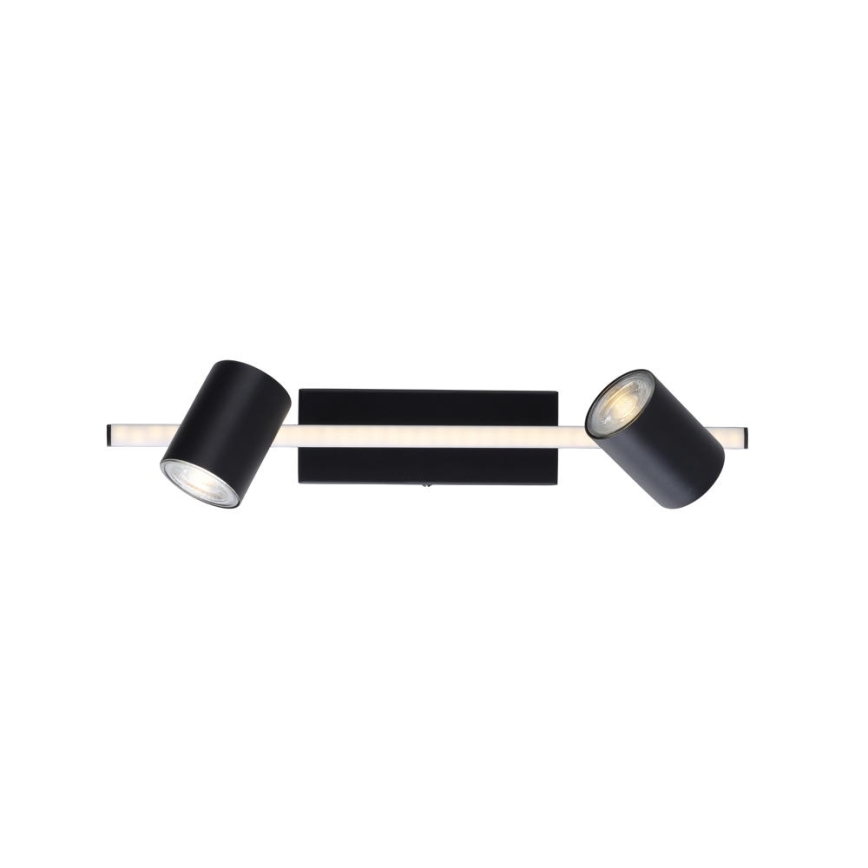 Paul Neuhaus 6524-18 - Светодиодный точечный светильник BARIK 2xGU10/4,5W/230V + LED/5W