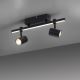 Paul Neuhaus 6524-18 - Светодиодный точечный светильник BARIK 2xGU10/4,5W/230V + LED/5W