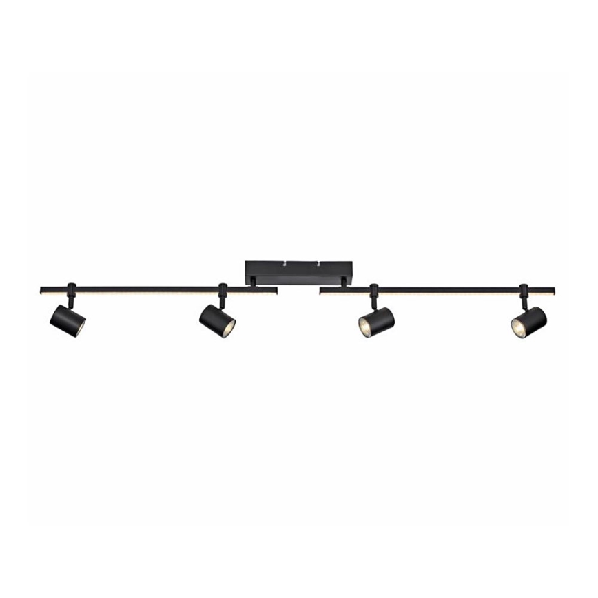 Paul Neuhaus 6525-18 - Светодиодный точечный светильник BARIK 4xGU10/4,5W/230V + LED/10W
