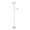 Paul Neuhaus 655-55 - Димований світлодіодний торшер ALFRED LED/28W+LED/4W/230V полірований хром