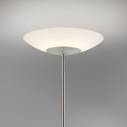 Paul Neuhaus 655-55 - Светодиодный торшер с регулированием яркости ALFRED 1xLED/28W+1xLED/4W/230V блестящий хром