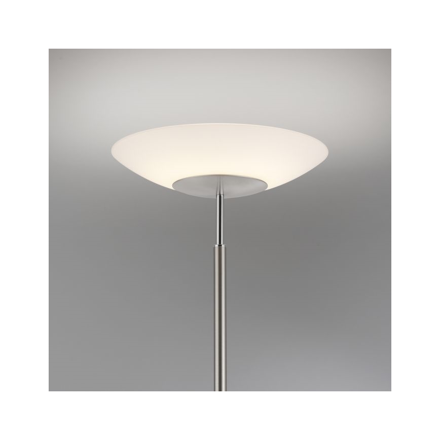 Paul Neuhaus 655-55 - Светодиодный торшер с регулированием яркости ALFRED 1xLED/28W+1xLED/4W/230V блестящий хром