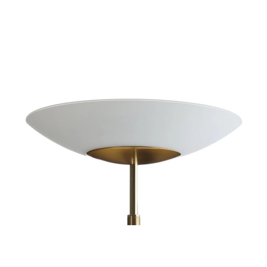 Paul Neuhaus 655-60 - LED підлогова лампа ALFRED з регульованою яскравістю LED/28W/230V+LED/4W/230V латунь