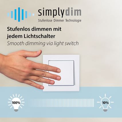 Paul Neuhaus 6551-48 - Стельовий LED світильник з регулюванням яскравості NEVIS LED/18W/230V