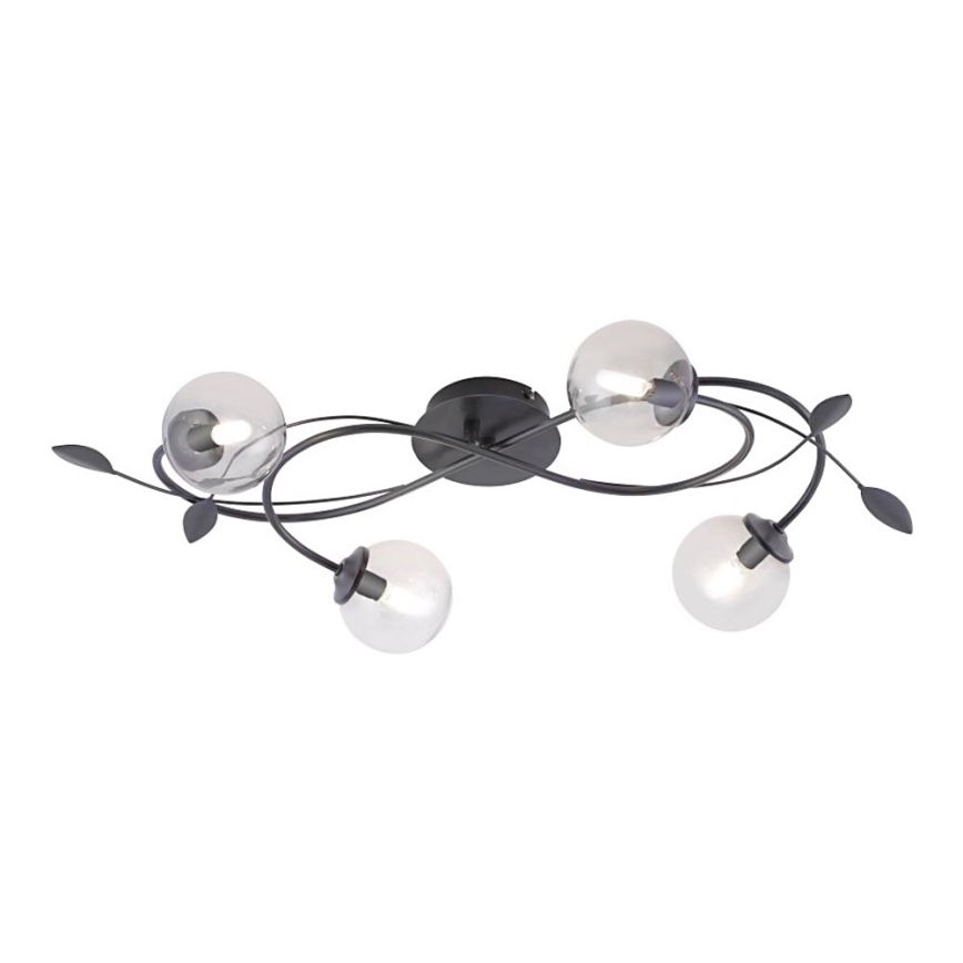 Paul Neuhaus 6724-18 - Пристельова LED люстра WIDOW 4xG9/3W/230V