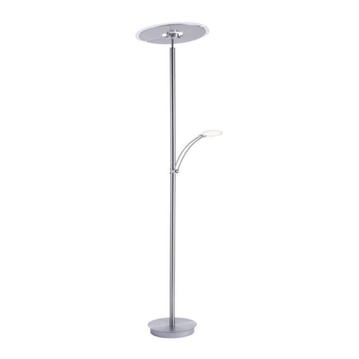 Paul Neuhaus 673-55 - LED Торшер з регулюванням яскравості ARTUR 2xLED/21W/230V+1xLED/6W глянцевий хром